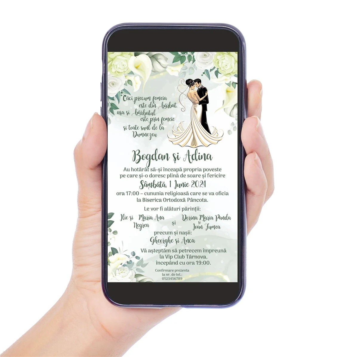 Invitatii digitale nunta
