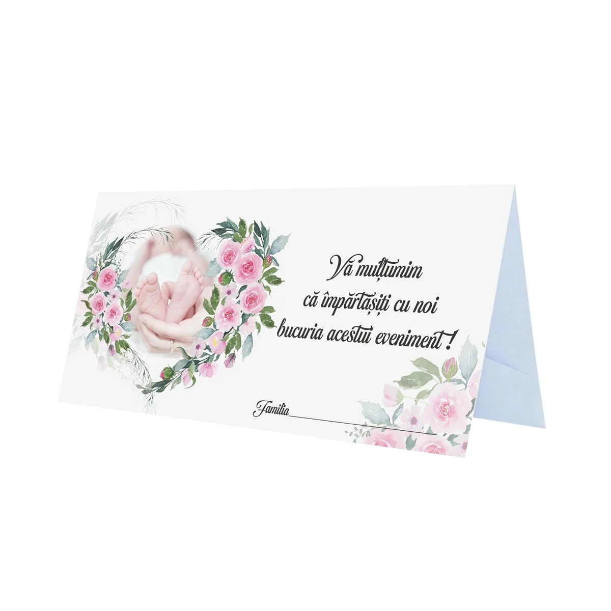 Plic de dar pentru nunta si botez, model pentru fetita - imagine 2
